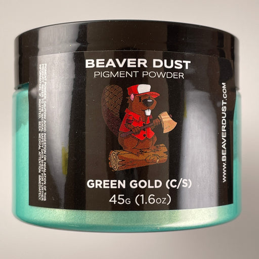 Emerald Green Mica Powder - Beaver Dust Pigments — Jeff Mack Supply