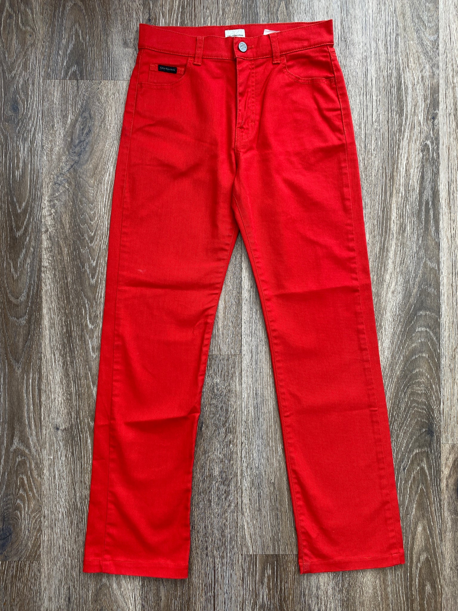 Red Calvin Klein pants (W27) – My Cuppa Tea Vintage