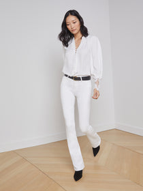 L'AGENCE Selma High-Rise Bootcut Jean In Columbia