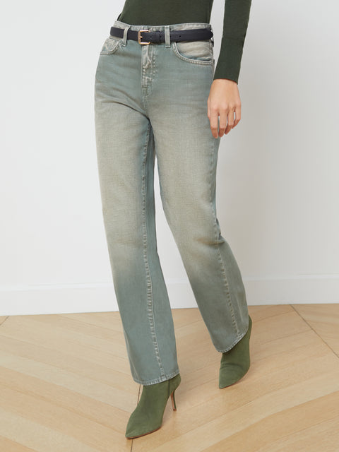 L'AGENCE Scottie Wide-Leg Jean in Hasting