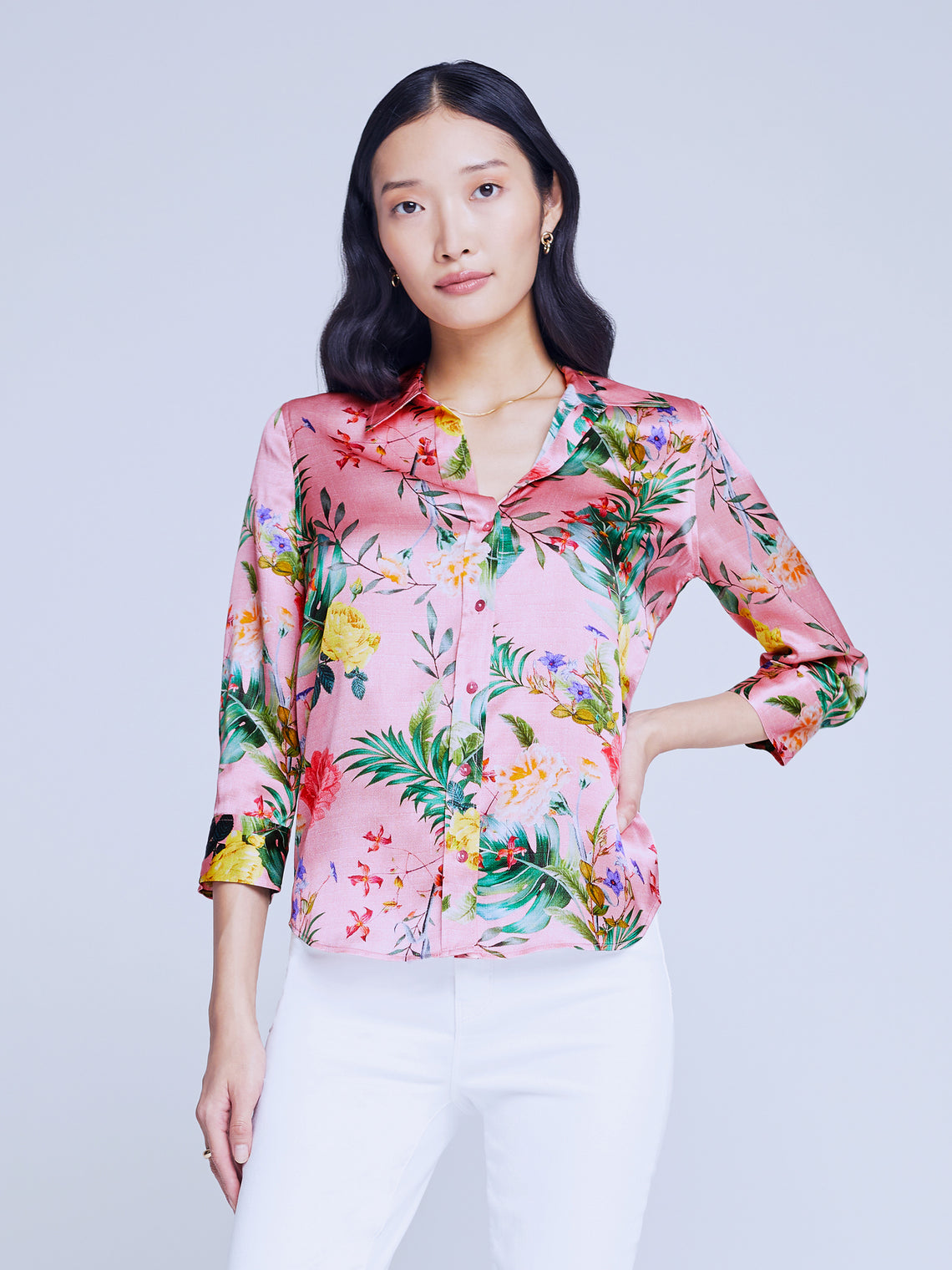 Patterned Clothing - Blouses, Tops & Dresses | L'AGENCE