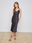 Sexy V-neck Above the Knee Spaghetti Strap Slip Dress