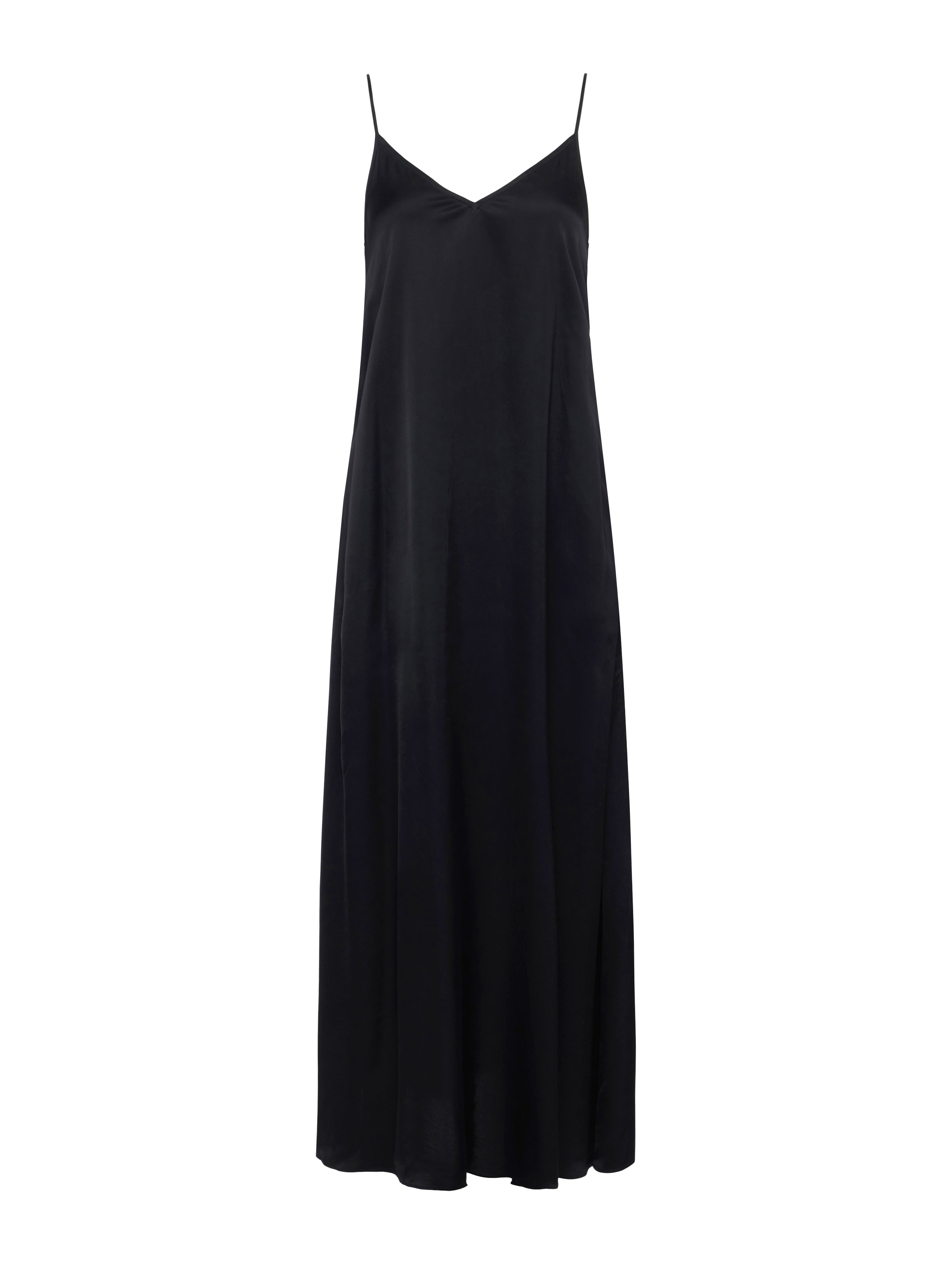 Shop L Agence Hartley Maxi Dress In Black