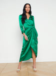 Wrap Dress With a Sash