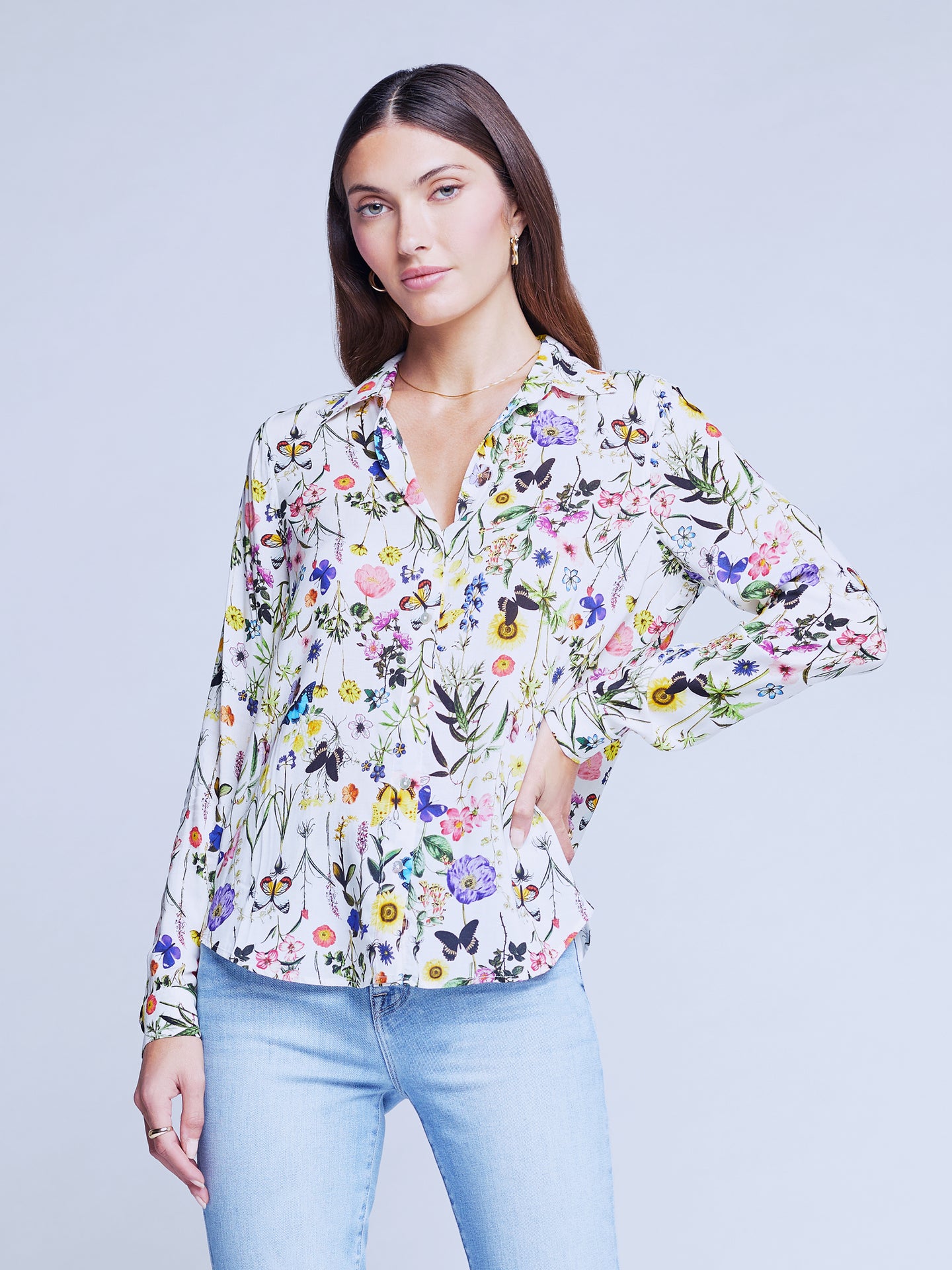 L'AGENCE - Print Edition Edit | Blouses, Blazers & Denim