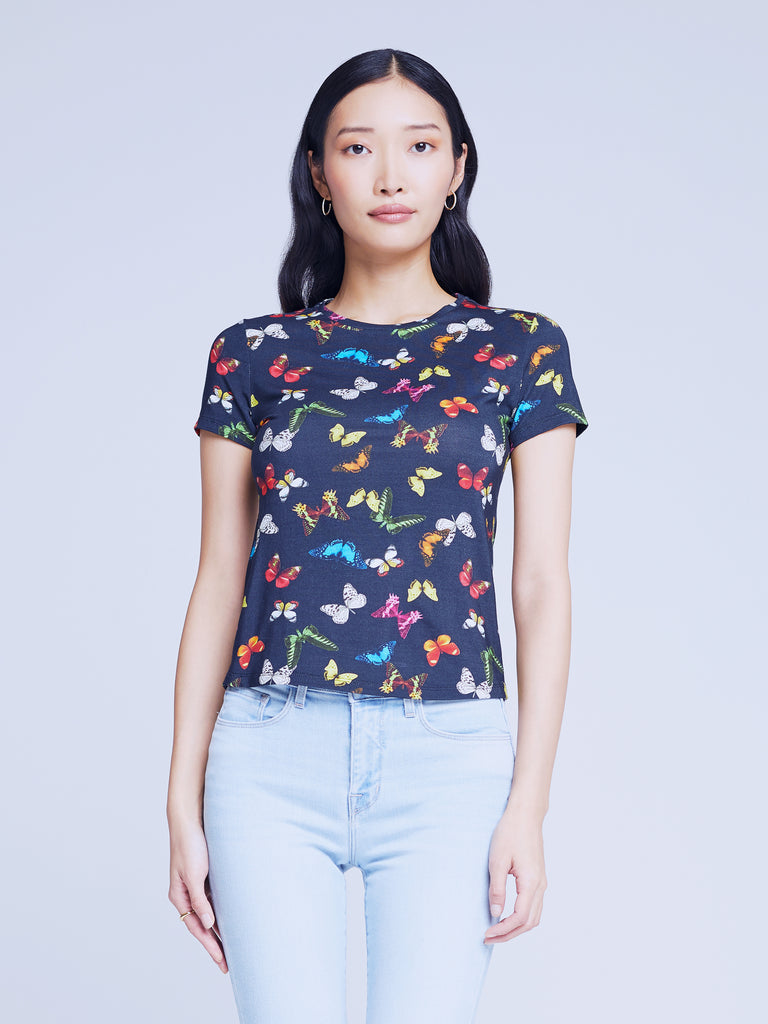 L'AGENCE - Women's Tees | Cotton & Modal T-shirts