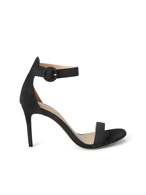 Inhalen Relatie prinses L'AGENCE Gisele Sandal In Midnight Suede