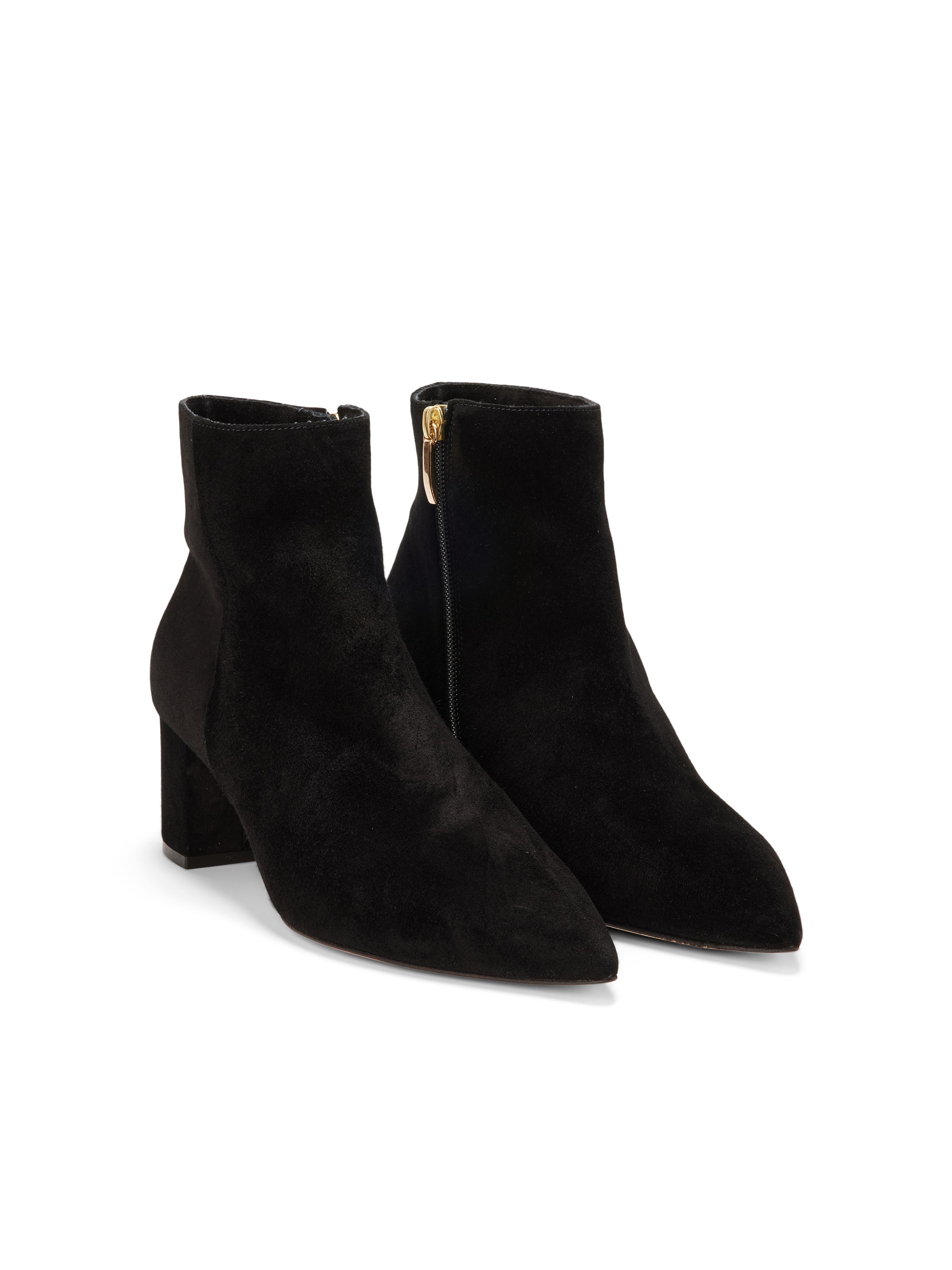 L'AGENCE Aimee Bootie In Luggage Brown Leather