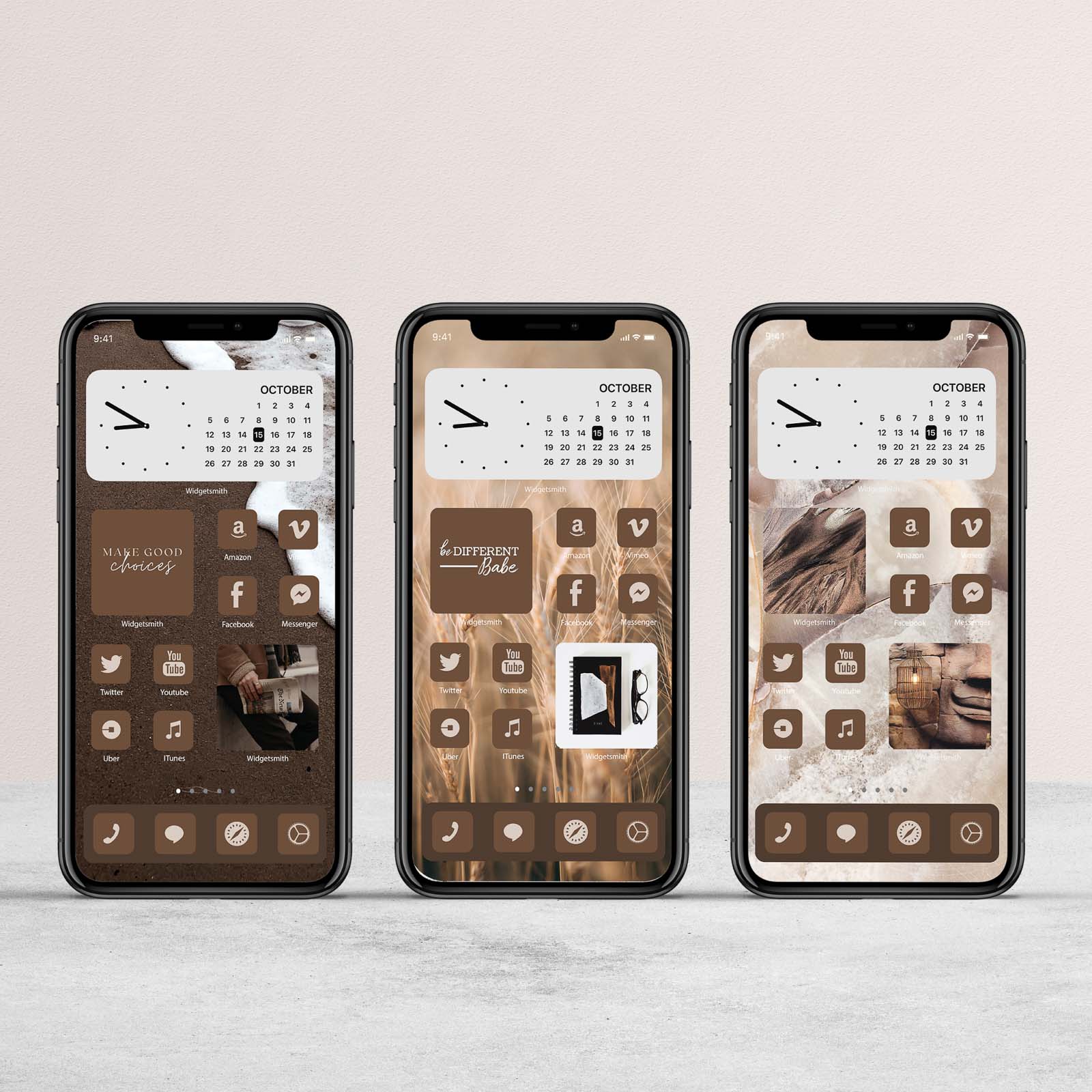 Dark Brown Ios 14 Icons 123presets