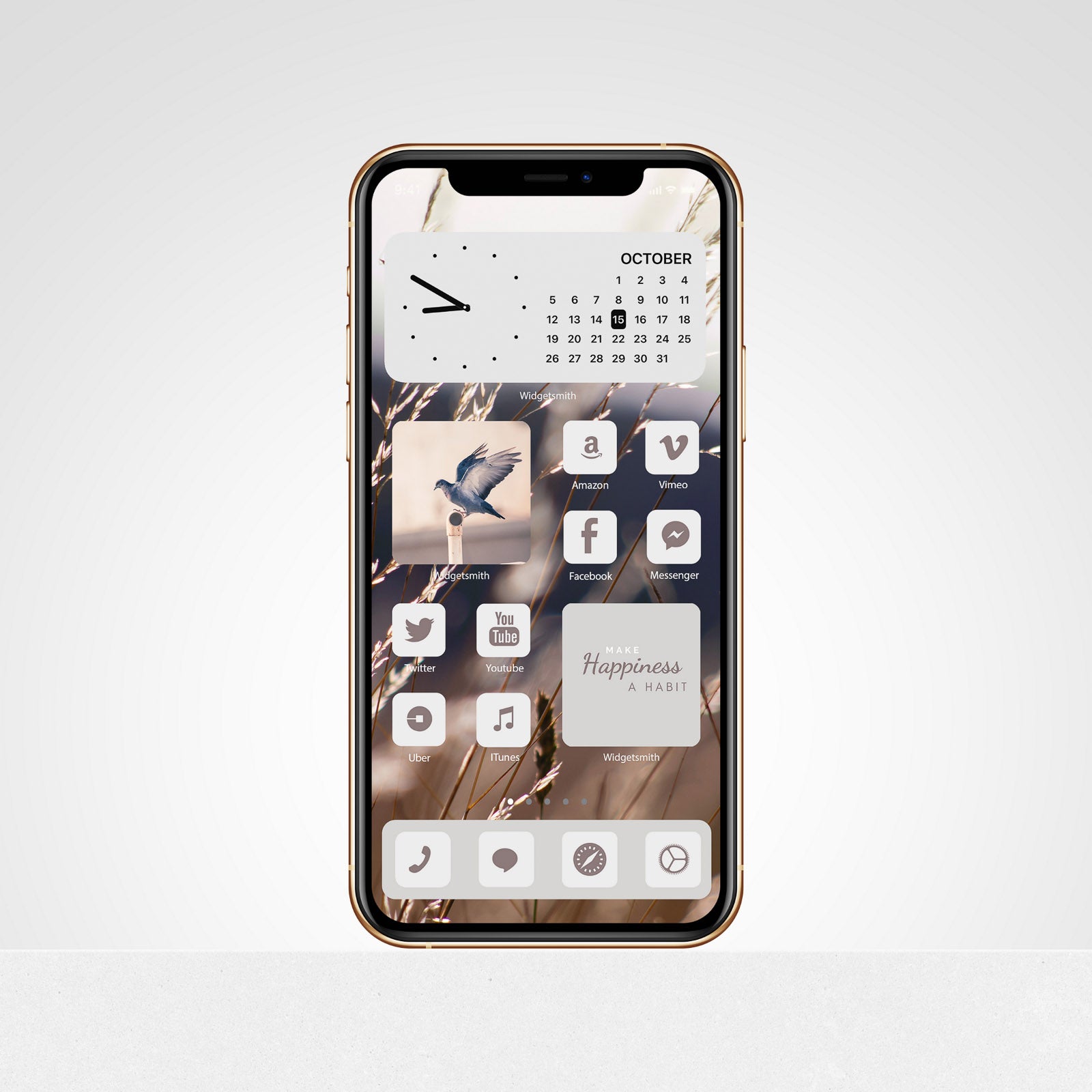 Light Brown Ios 14 Icons 123presets