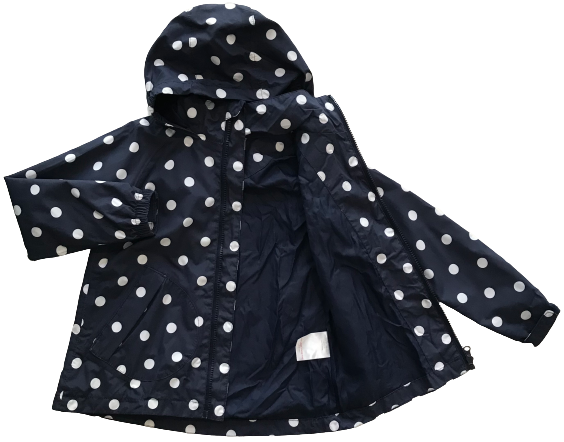 Polka Dots Rain Jacket