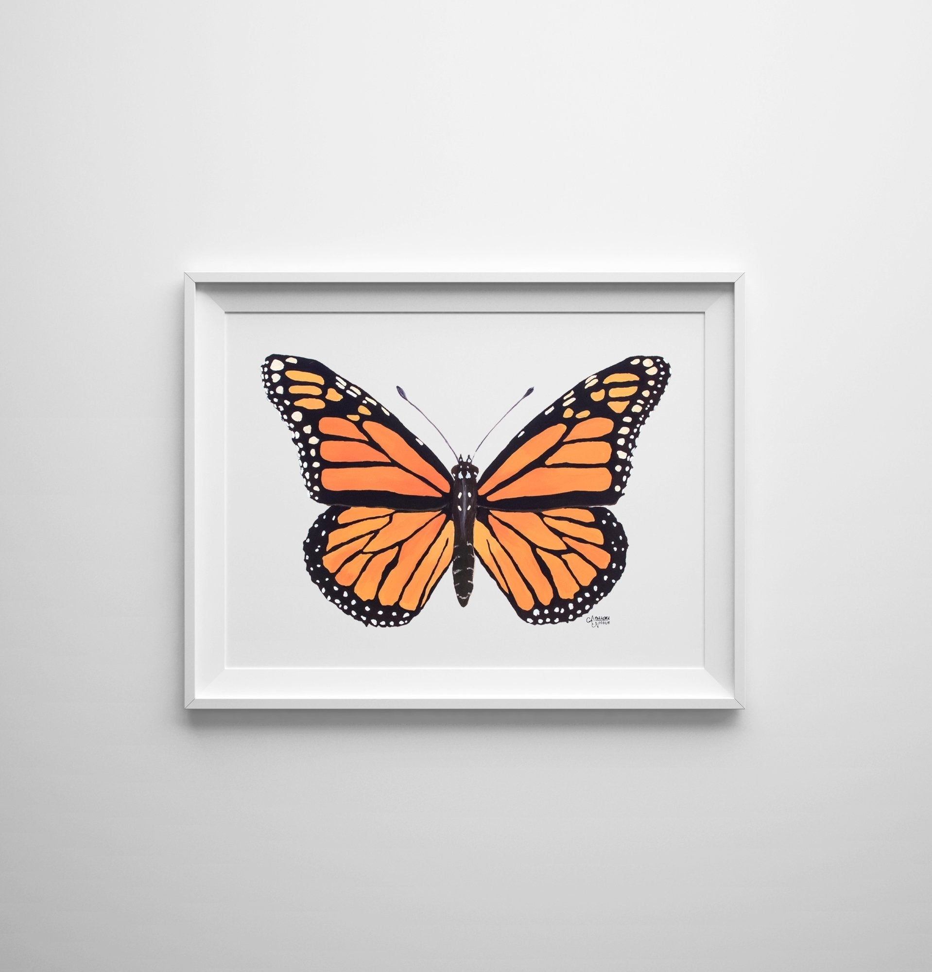 Monarch Butterfly Art Print