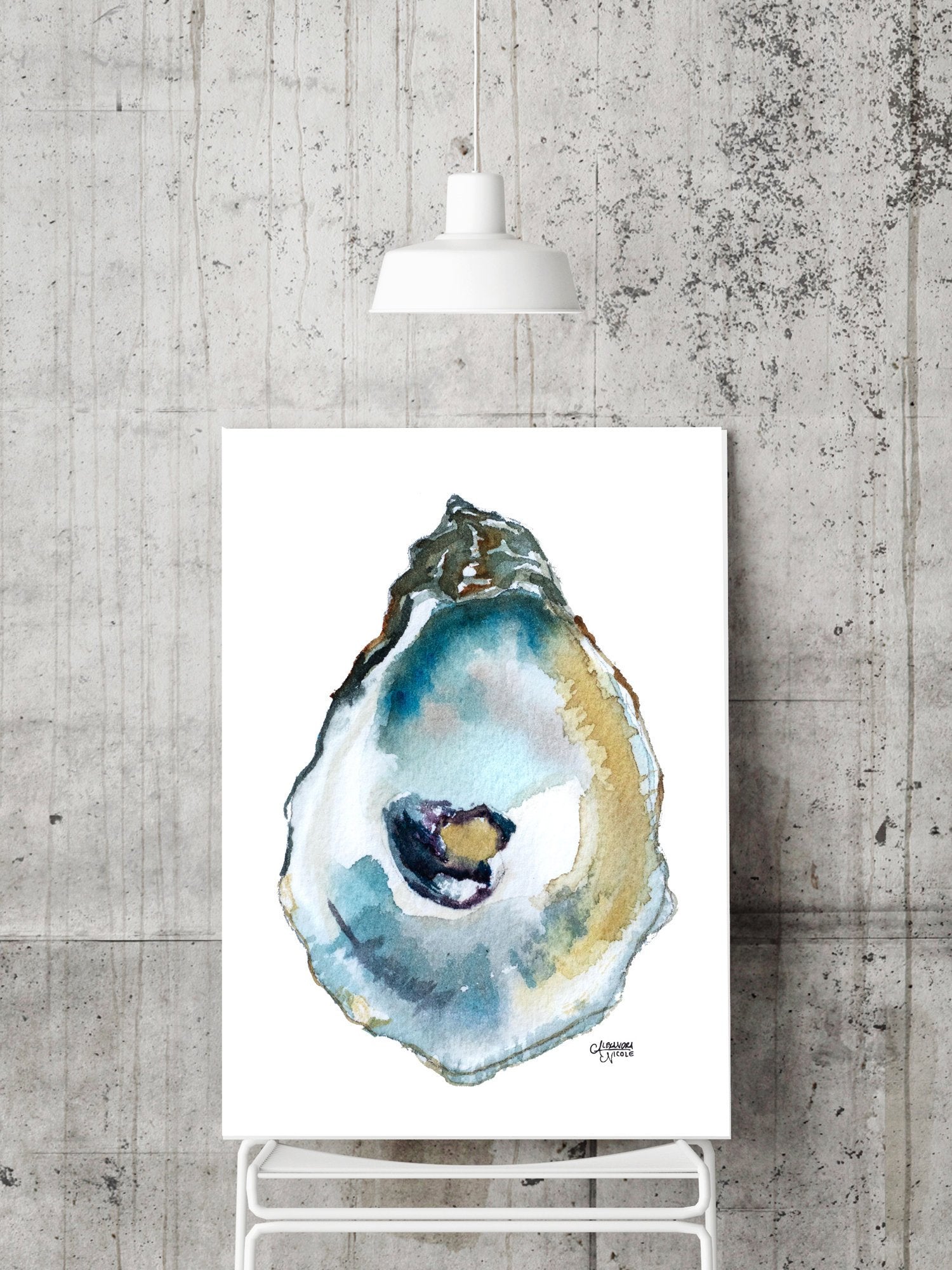 DICH HENDERSON PRINT SHEETOP oyster | labiela.com