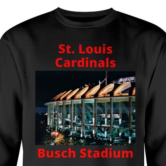 St. Louis Cardinals Baseball Old Busch Stadium Hoodie Great gift idea