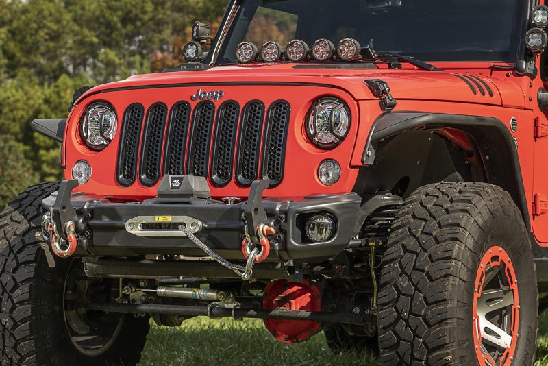 Rugged Ridge 07-18 Jeep Wrangler JK Arcus Front Bumper Set w/Tray & Ho –  Suma Performance