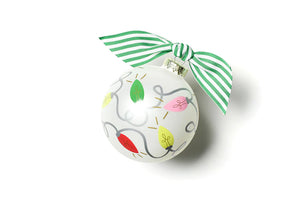 Gleaming Lights Glass Ornament - Peachy Keen Boutique