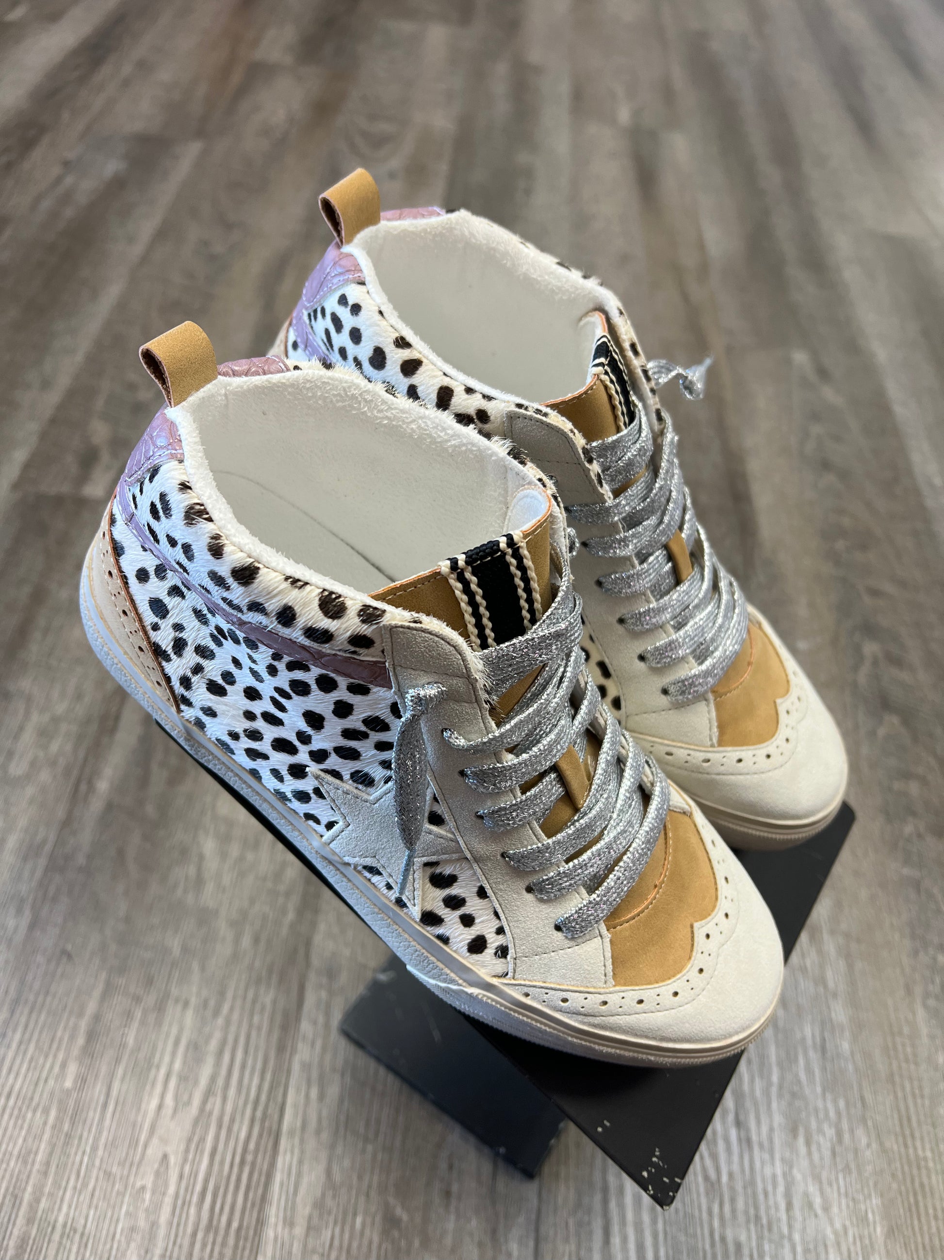 SHU SHOP | Paulina Leopard High Top Sneaker – Peachy Keen Boutique