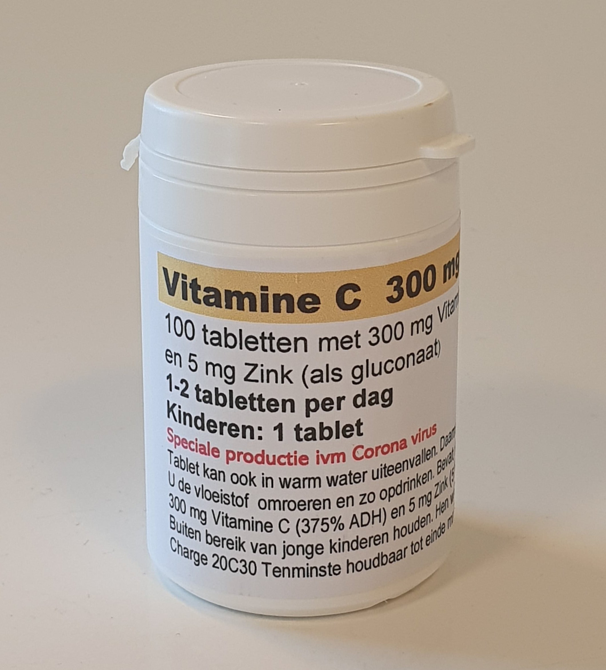automaat Dapper Illusie Vitamine C + Zink 5mg | De Katwijkse Apotheek