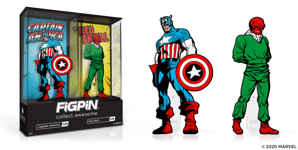 ECCC 2020: Captain America & Red Skull FiGPiN 2-pack!