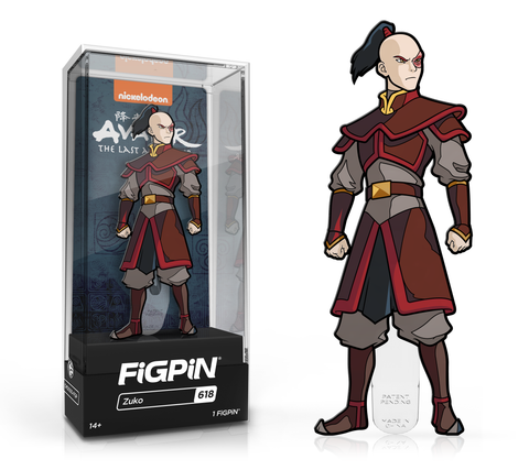 FiGPiN: Avatar: The Last Airbender - Zuko #618 FiGPiN Common