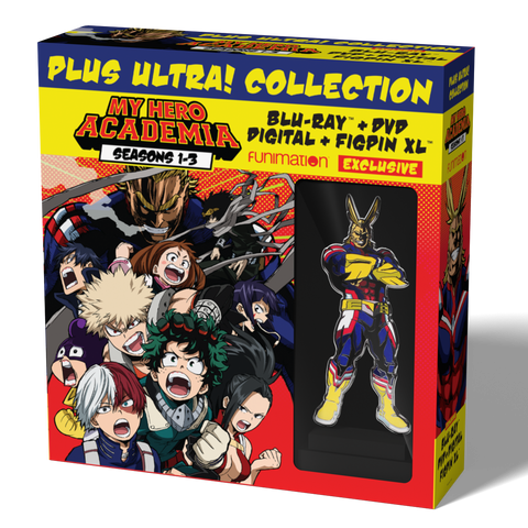 My Hero Academia: World Heroes' Mission (Walmart Exclusive) (Blu-ray + DVD)  FigPin Giftset