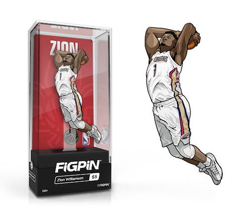 FiGPiN SPORTS: NBA -  Zion Williamson (S5) FiGPiN COMMON