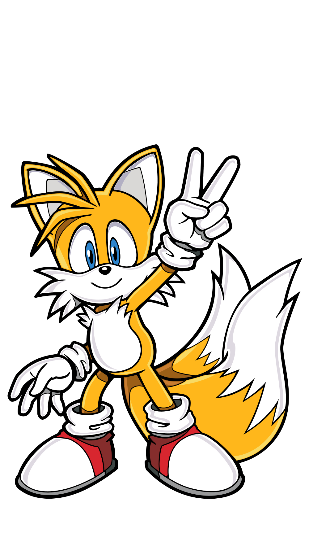 sonic and tales clip art