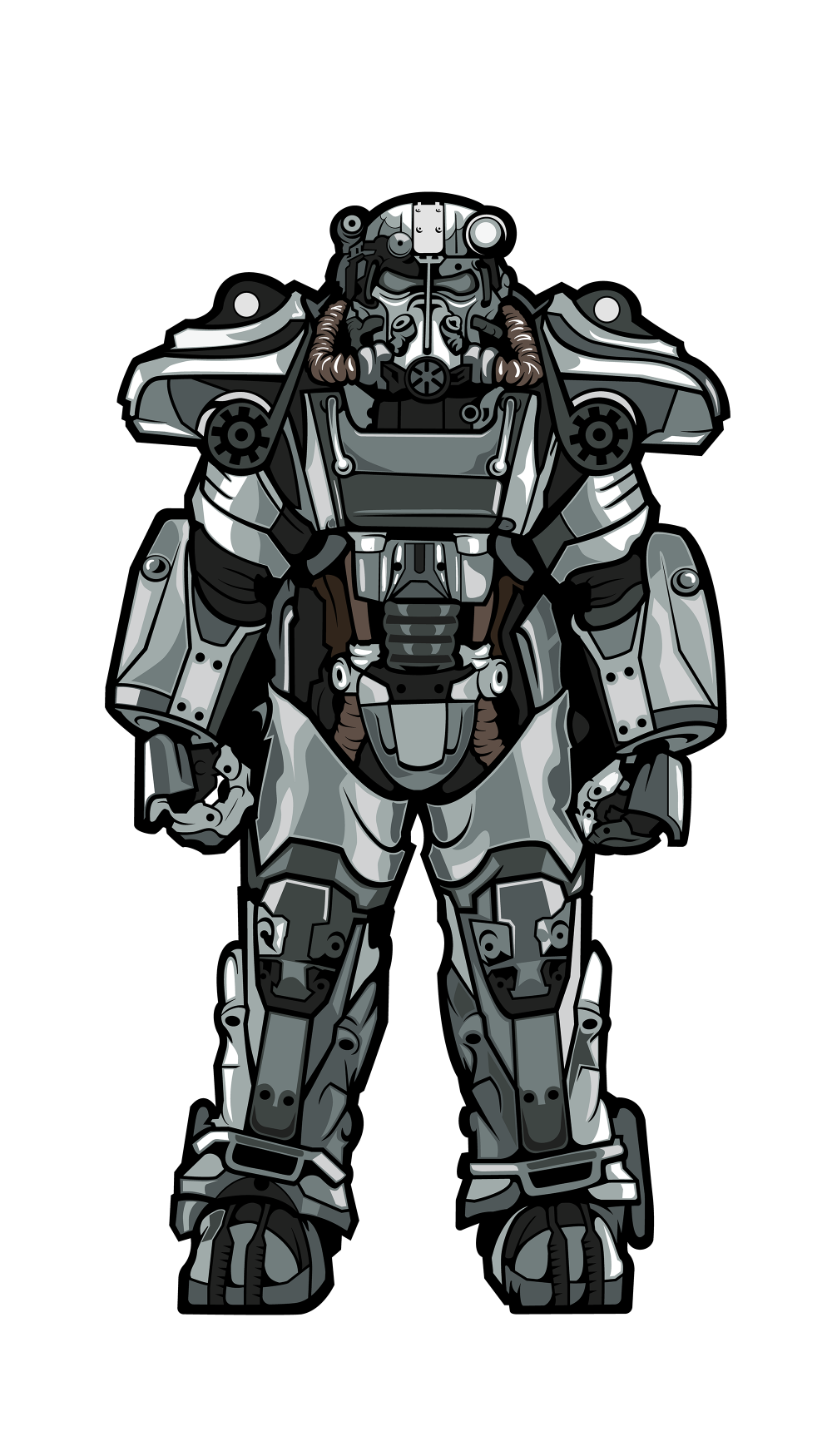 T 60 Power Armor X6 Figpin