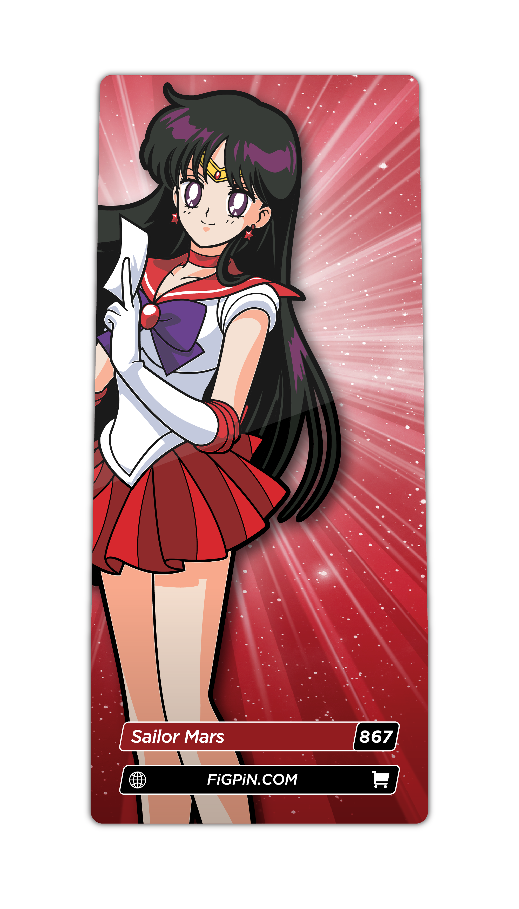 sailor mars transparent