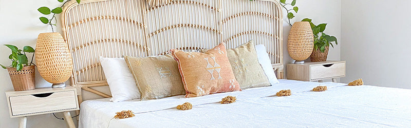 Moroccan Cactus Silk Cushions