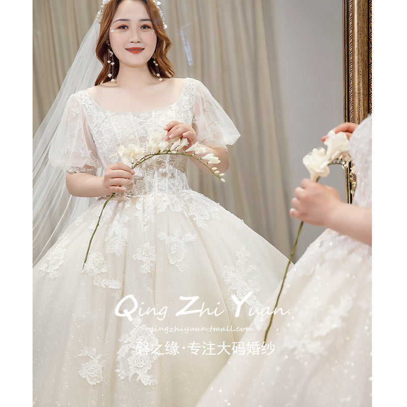 4 lưu ý khi chọn váy cưới cho cô dâu 'mũm mĩm' | websosanh.vn