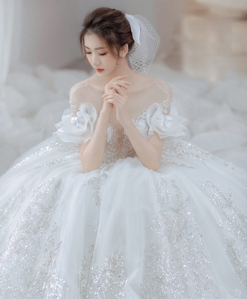 40+ mẫu Váy, Áo cưới đẹp nhất, sang trọng cho mùa cưới 2024 - Nicole Bridal