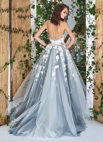 Marry Blog :: Váy cưới màu xanh bạc hà mát dịu