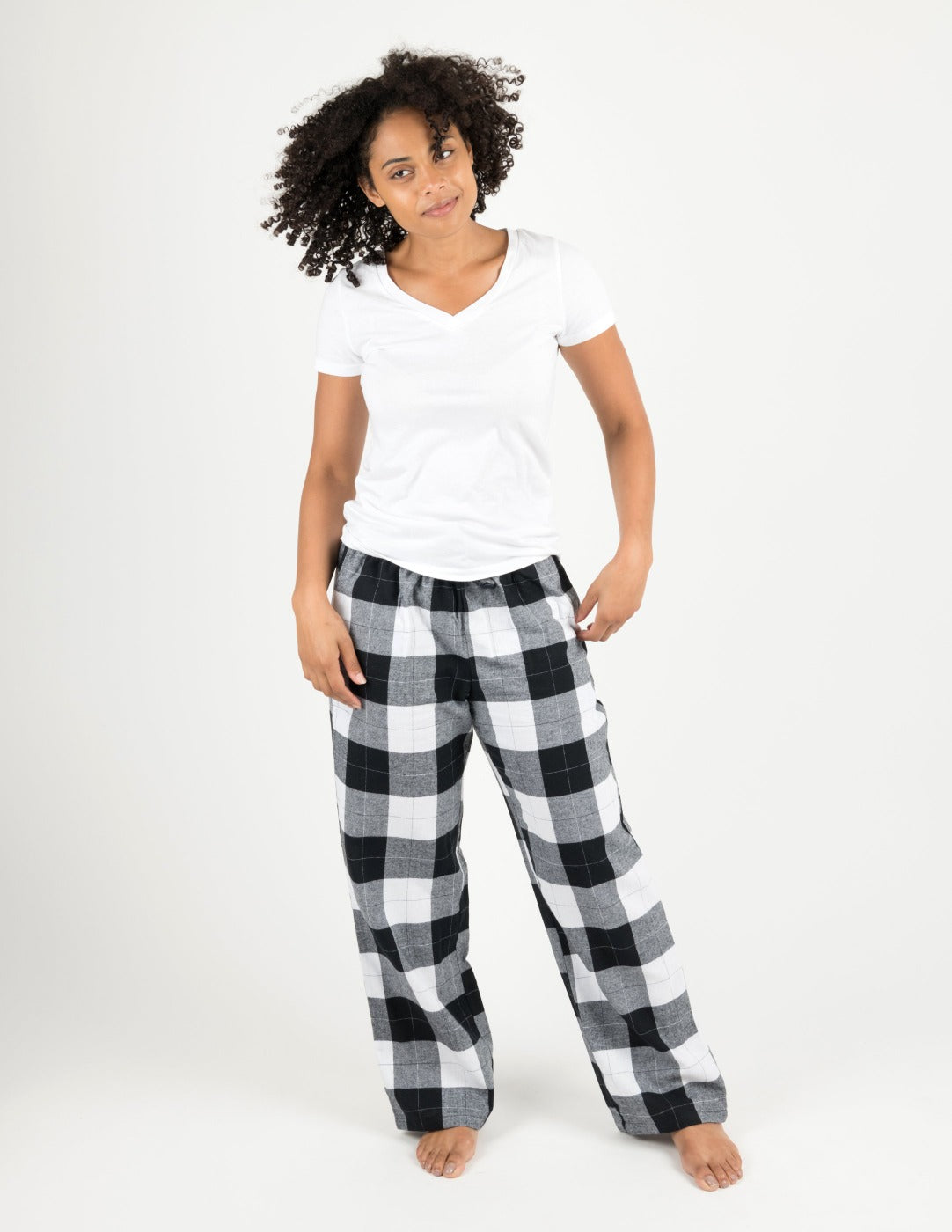 Women's Black Pill Grid Pajama Pants – Art by Stephanie Roberts