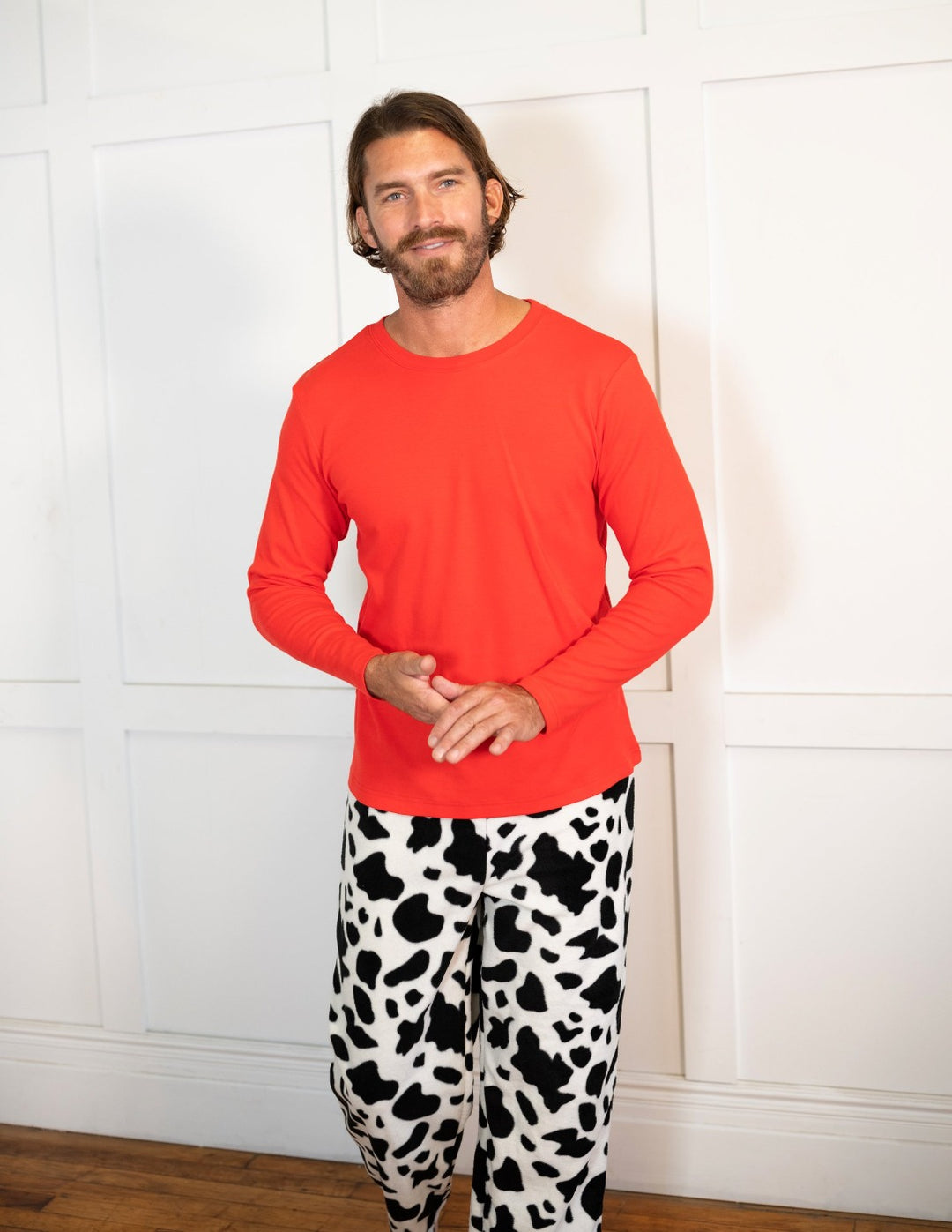 Women's Fleece Cow Set – Leveret Clothing