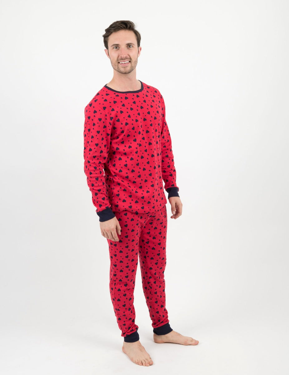 Men's Blue Rainbow Pajamas – Leveret Clothing