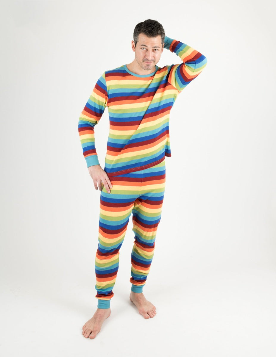 Cotton Striped Pajamas – Leveret Clothing