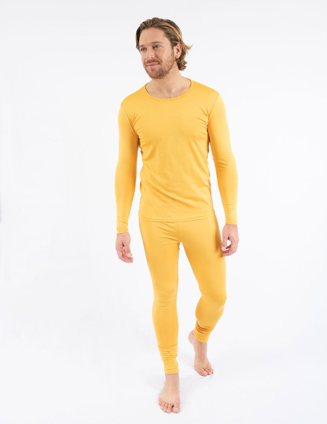 Men's Classic Solid Color Thermal Pajamas – Leveret Clothing