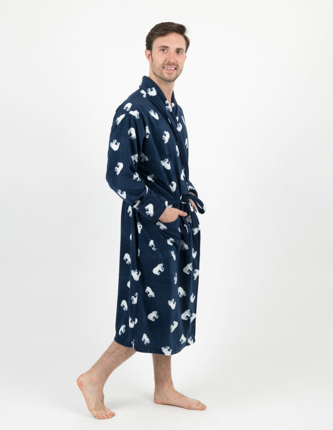 Leveret Men's Fleece Polar Bear Pants – Leveret Clothing