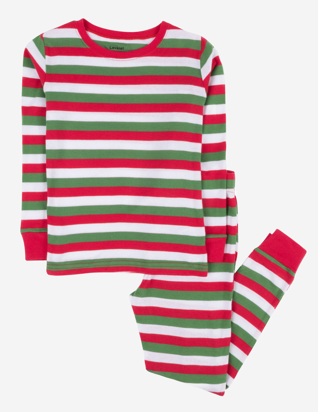 Women's Green Solid Color Flannel Pajamas – Leveret Clothing