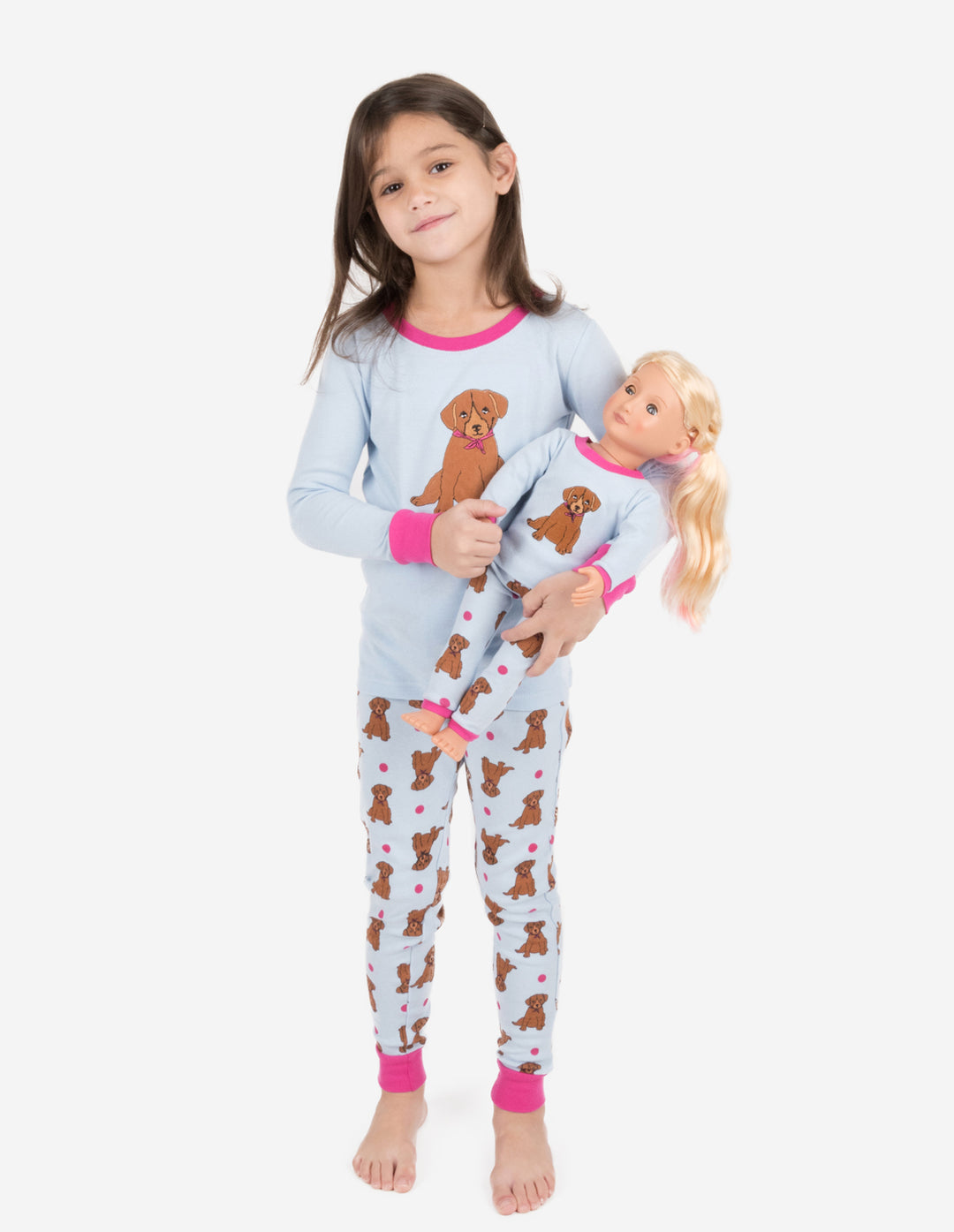 Matching Pajamas for Dolls and Girls, 6 Styles Available