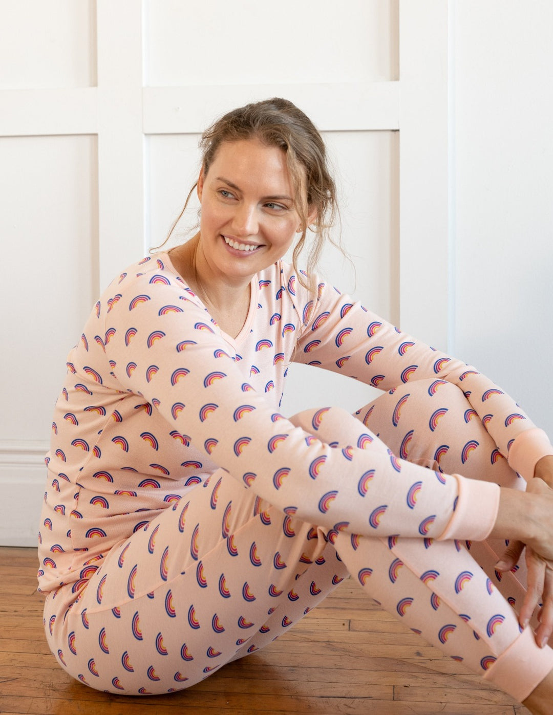 Women's Rainbow Unicorn Pajamas – Leveret Clothing