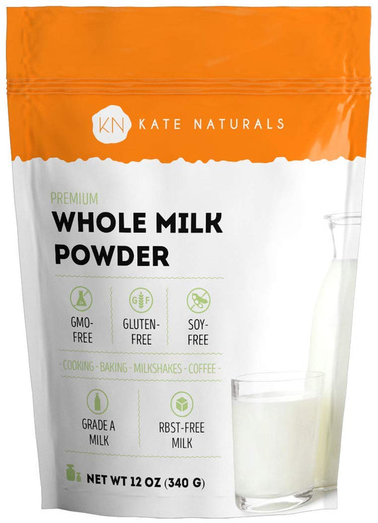 Heavy Cream Powder for Coffee & Heavy Whipping Cream (12oz) - Kate  Naturals. Powdered Cream for Sour Cream, Butter, Clotted and Whipped Cream.  Instant