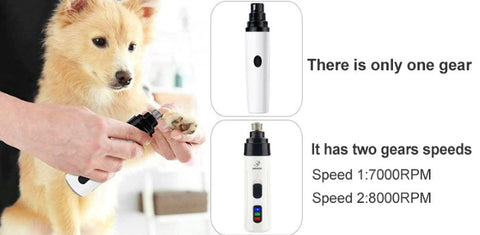Cortador de Unha de Cachorro e Gato | Carregamento USB | Frete Grátis