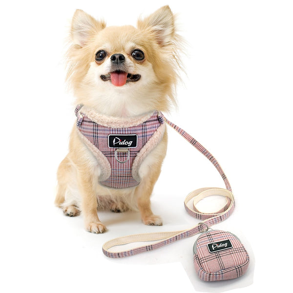 Peitoral e Guia de Cachorros Pequenos e Medios Super Confortavel , Peitoral para Pets