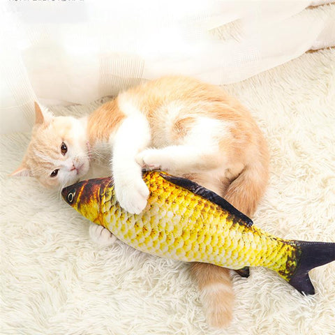 Brinquedo de Gatos | Peixe Catnip