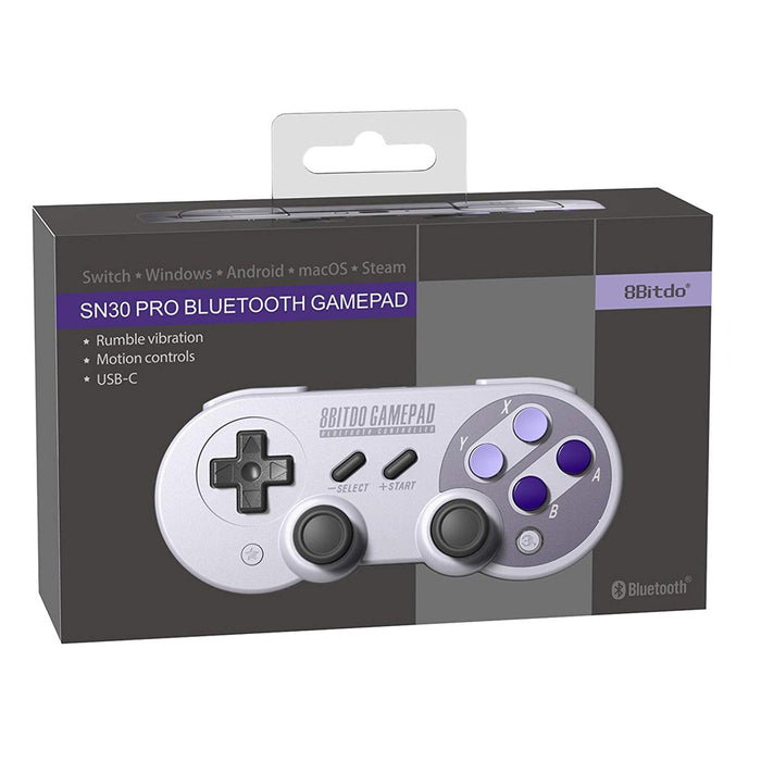 8bitdo Sn30 Pro Bluetooth Gamepad Controller Gameline