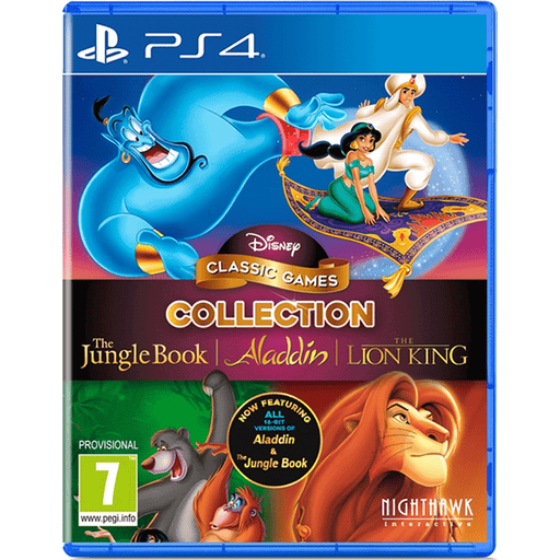 PS4 Classic Collection The Jungle Book, Aladdin and The Lion Kin — GAMELINE