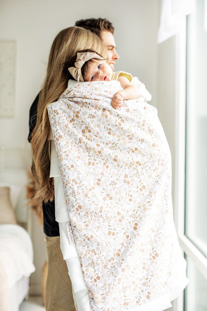 Dainty Floral Blanket