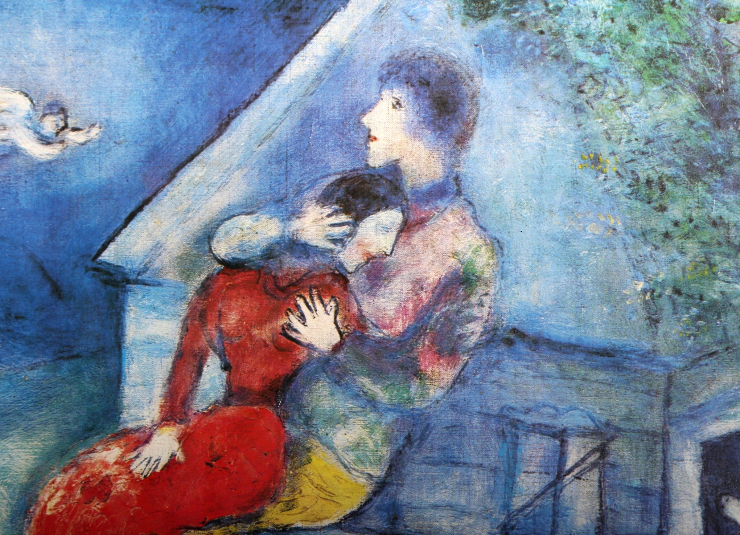 marc chagall the lovers